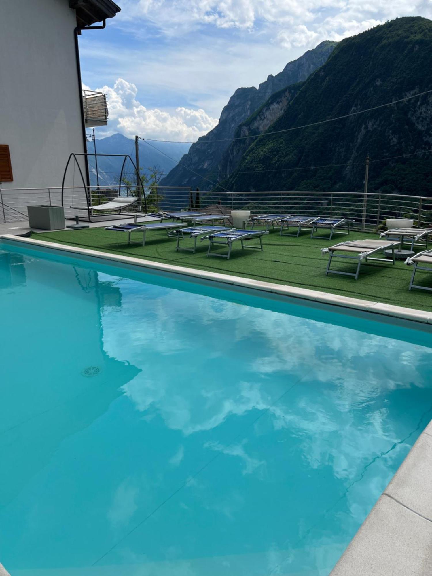 Infinity View Garda Lake Tenno Exteriér fotografie